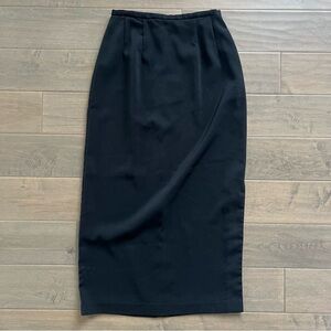 Jessica Howard Black Midi Skirt